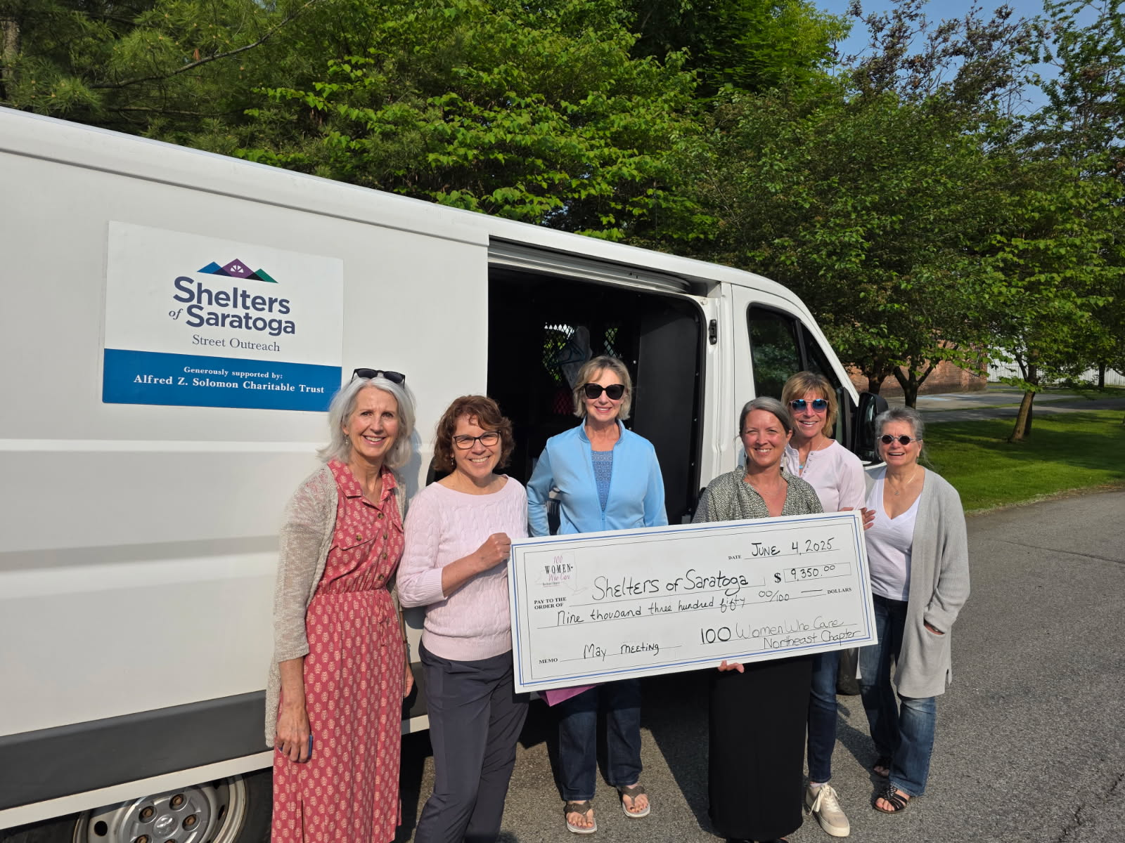 Presentation to Shelters of Saratoga