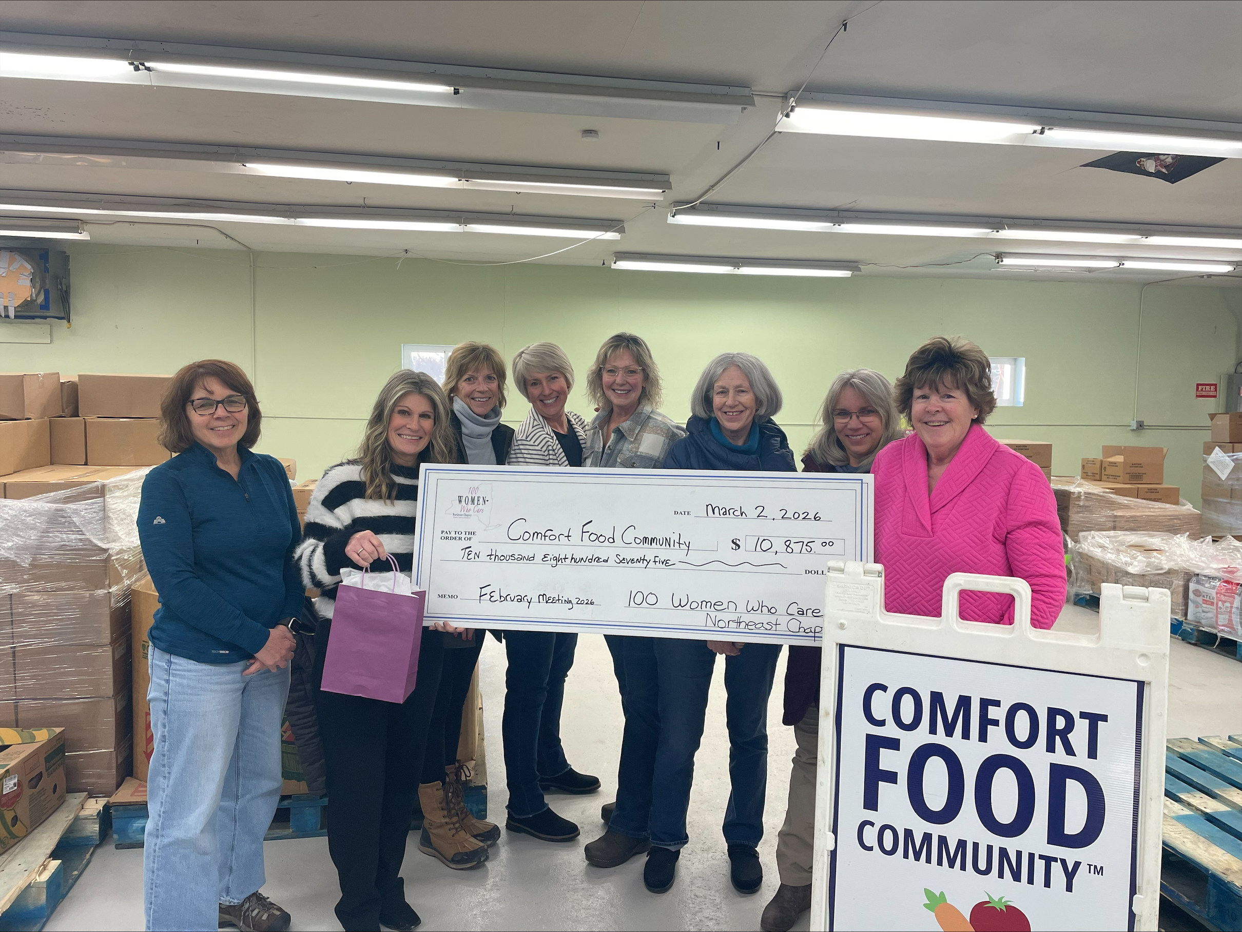 Presentation to Comfort Food Community