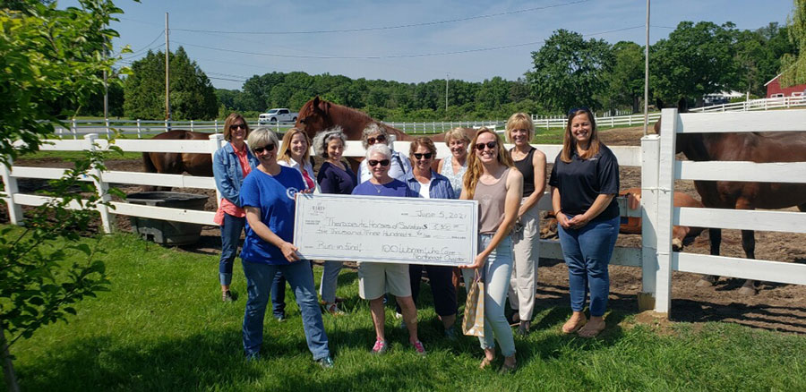 Equine Care & Therapeutic Horses of Saratoga Donation Presentation